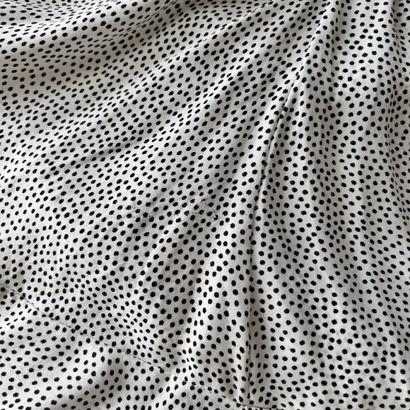 ALC Black and White Smocked Bubble Mini Skirt - Picture 7 of 10